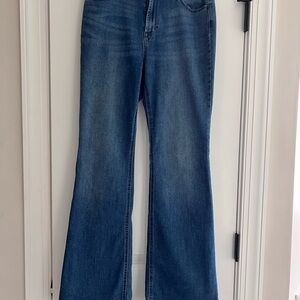 Old Navy Dark Blue Flare Jeans